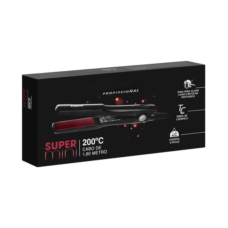 Chapa Supermini 200ºC | Compacta, Prática e Perfeita Para o Dia a Dia